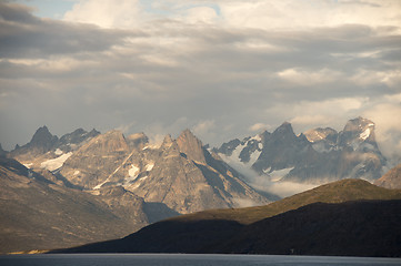 Image showing Mountain view in Greenland