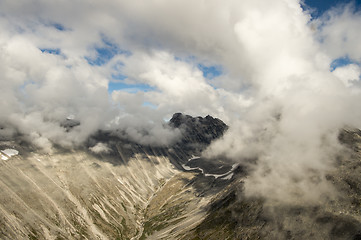 Image showing Mountain view in Greenland