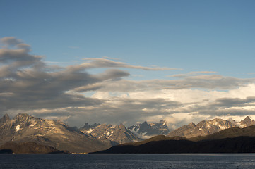 Image showing Mountain view in Greenland