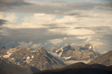 Image showing Mountain view in Greenland