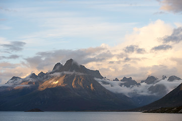 Image showing Mountain view in Greenland