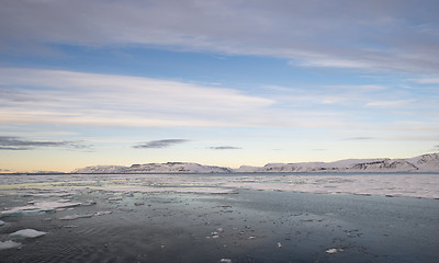 Image showing Icebreaker in the ice