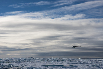 Image showing Icebreaker in the ice