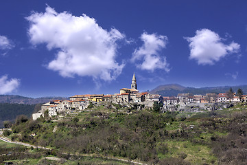 Image showing Old Small Town of Buzet in Istria, Croatia