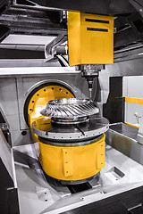 Image showing Metalworking CNC milling machine.