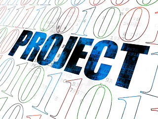 Image showing Business concept: Project on Digital background