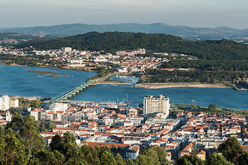 Image showing Eiffel bridge over Lima River