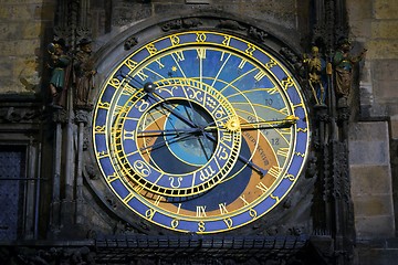 Image showing Prague Astronomical Clock in the Old Town