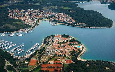 Image showing Croatia aerial view