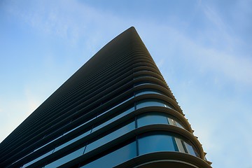 Image showing Skyscrapers against blue sky