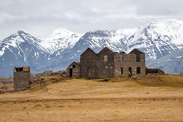 Image showing Abandoned house in Iceland