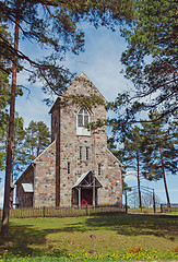 Image showing Stone church