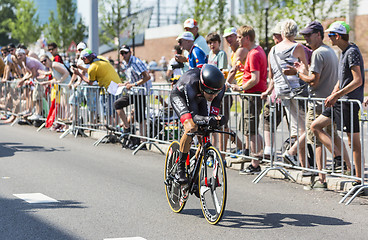 Image showing The Cyclist Emanuel Buchmann - Tour de France 2015