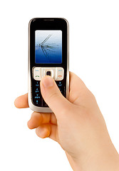 Image showing technology communication phone