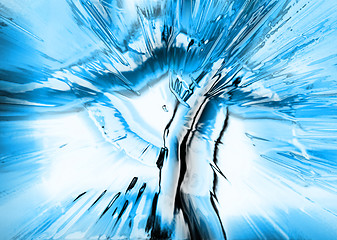 Image showing abstract ice background