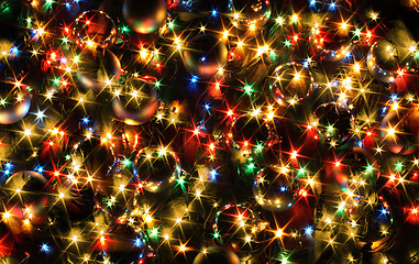 Image showing abstract christmas background