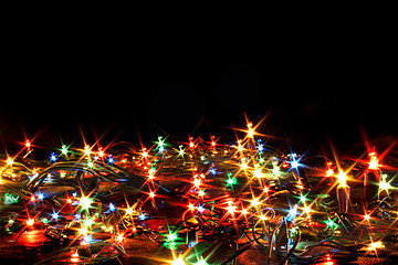 Image showing abstract christmas background