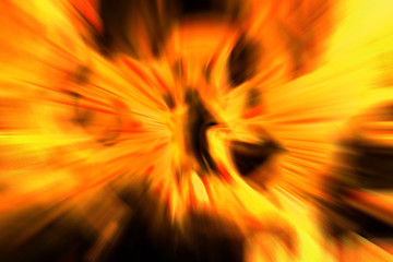 Image showing abstract fire explosion texture