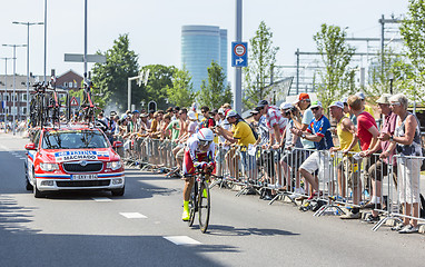 Image showing The Cyclist Tiago Machado - Tour de France 2015