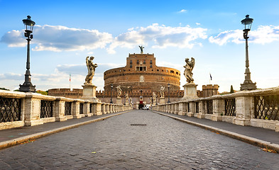 Image showing Bridge to castle