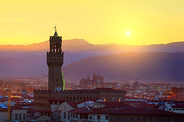 Image showing Tower of Palazzo Vecchio