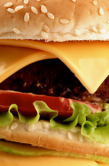 Image showing Big Tasty Cheeseburger