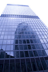Image showing modern office reflection