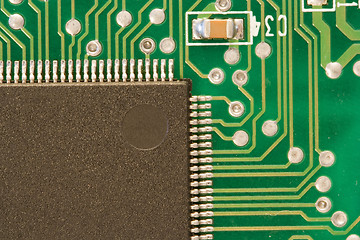 Image showing electronic cuircuit board