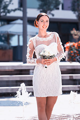 Image showing The beautiful bride