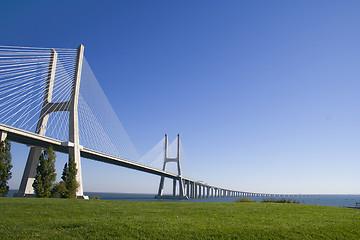 Image showing Vasco da Gama bridge