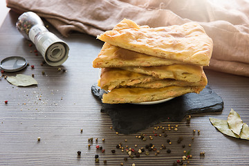 Image showing Ossetian baked pie