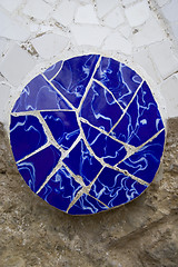 Image showing Detail of Park Guell