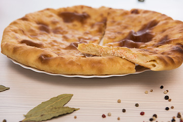 Image showing Ossetian baked pie