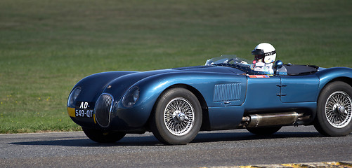 Image showing Beautiful old race car