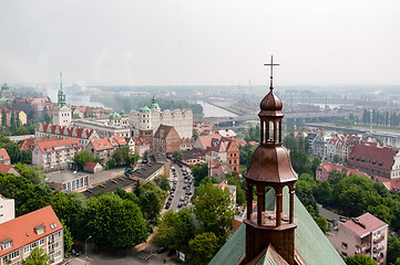 Image showing A top view of Stettin