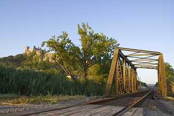 Image showing railroad bridge