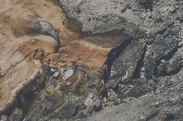 Image showing Geological rock surface with structure