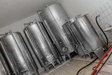 Image showing Winery in the factory