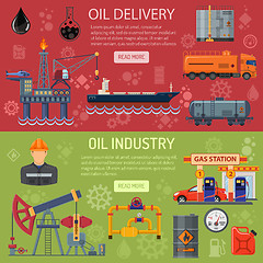 Image showing Oil industry Banners