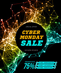 Image showing Cyber monday sale