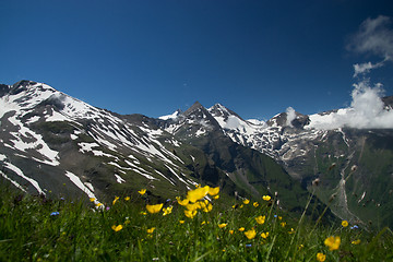 Image showing Landscape at the Grossglockner High Alpine Road, Austria