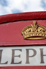 Image showing  london red phone booth