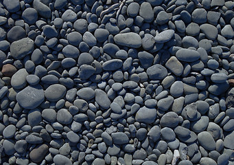 Image showing pebbles background texture