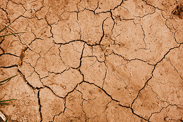 Image showing dry mud background texture