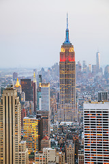 Image showing New York City aerial overview