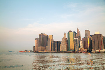 Image showing Manhattan cityscape