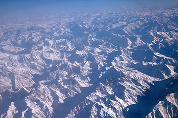 Image showing Flight over Pamir and Tien Shan 1