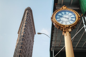 Image showing Flatiron Building in New York