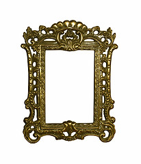 Image showing vintage frame with clipping path