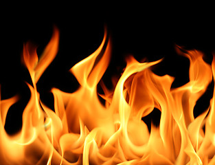 Image showing Flames background